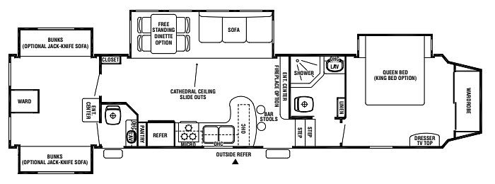 2010 CEDAR CREEK SILVERBA 35QB