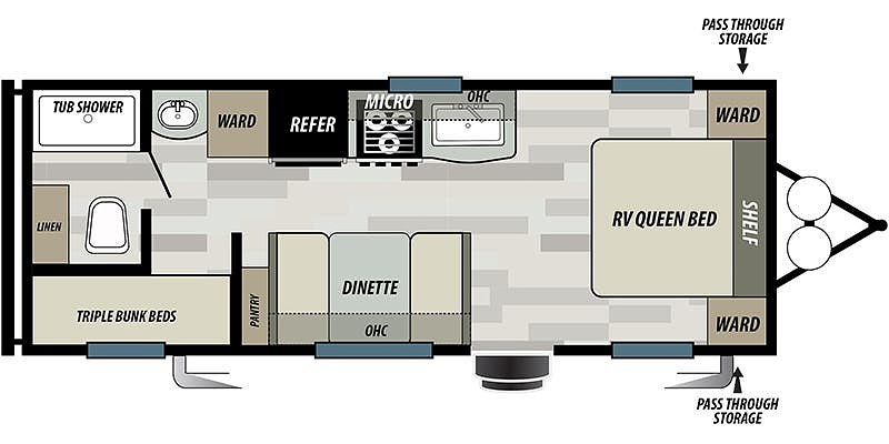 2013 FOREST RIVER EVO T2250