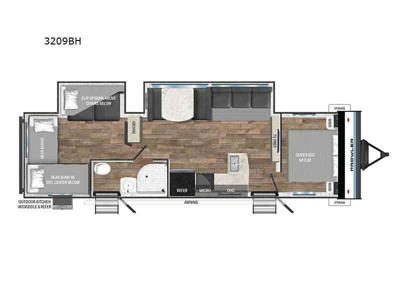 2025 HEARTLAND PROWLER 3209BH
