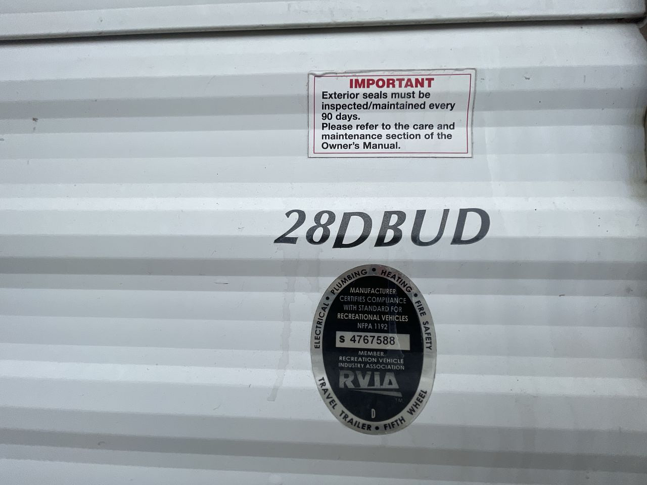 2018 WILDWOOD 28DBUD