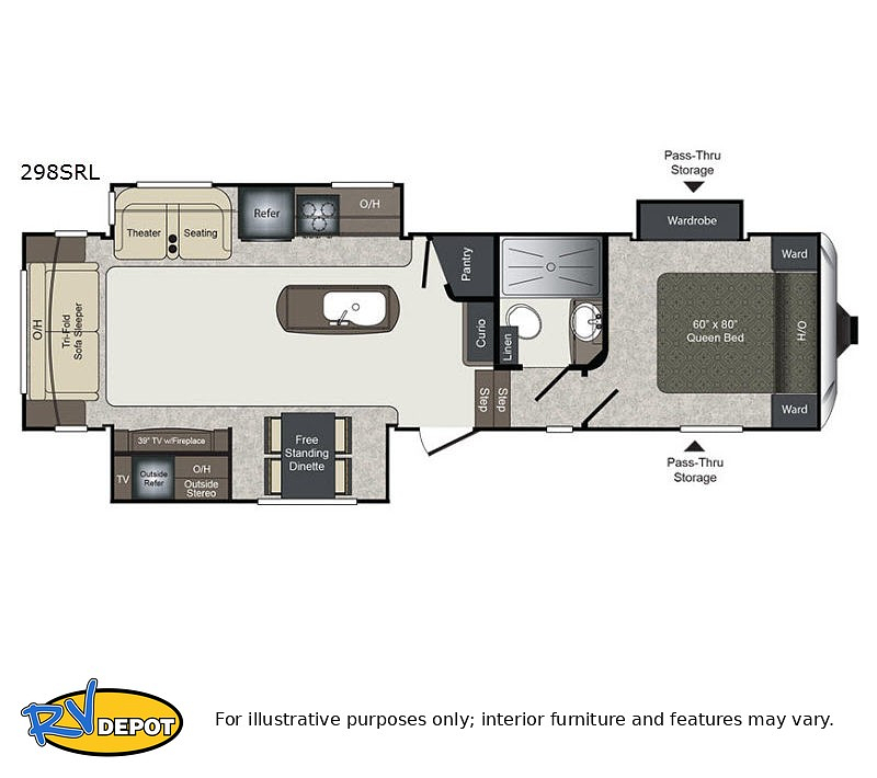 2018 KEYSTONE LAREDO 298SRL