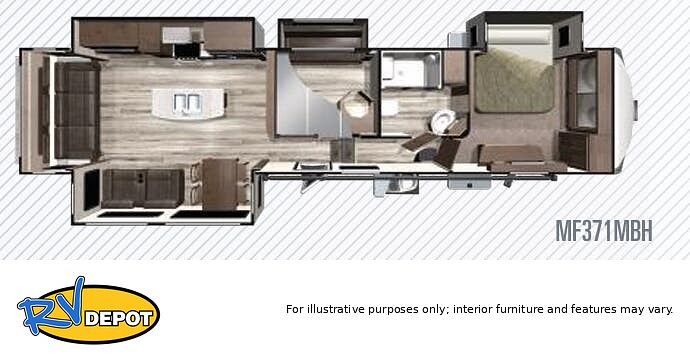 2019 HIGHLAND RIDGE MESA RIDGE 371MBH