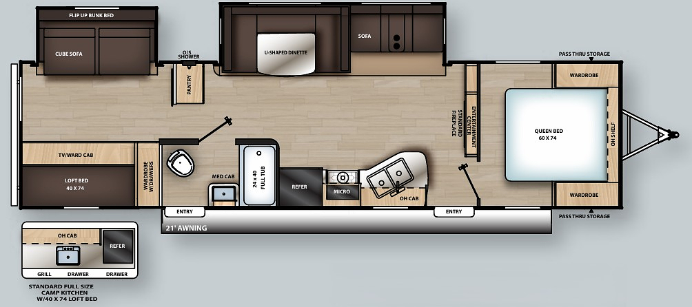 2022 FOREST RIVER AURORA 32BDS