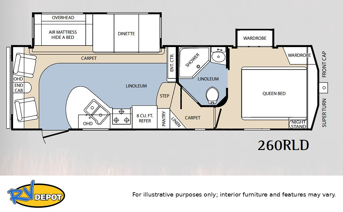 2011 PRIMETIME CRUSADER 260RLD
