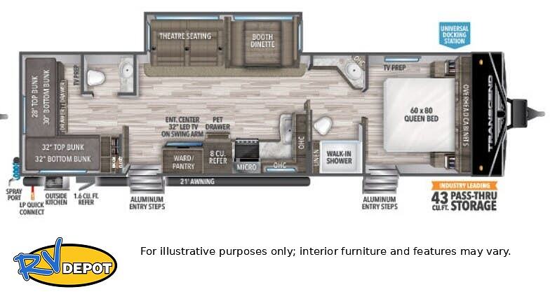 2022 GRAND DESIGN TRANSCEND 321BH