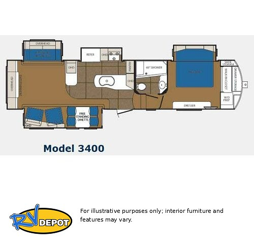 2013 FOREST RIVER SANIBEL 3400