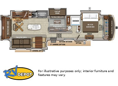 2019 JAYCO NORTH POINT 377RLBH