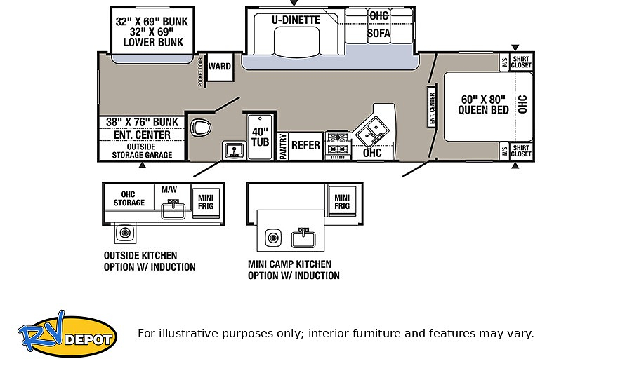 2023 FOREST RIVER WILDWOOD 31KQBTS