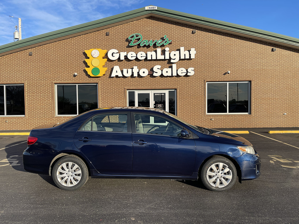 2013 Toyota Corolla BASE S LE Located at Dave's GreenLight Auto Sales light-box-slides