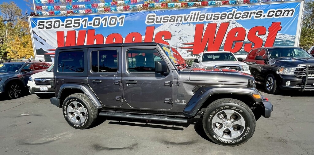 2021 Jeep Wrangler Located at Wheels West light-box-slides