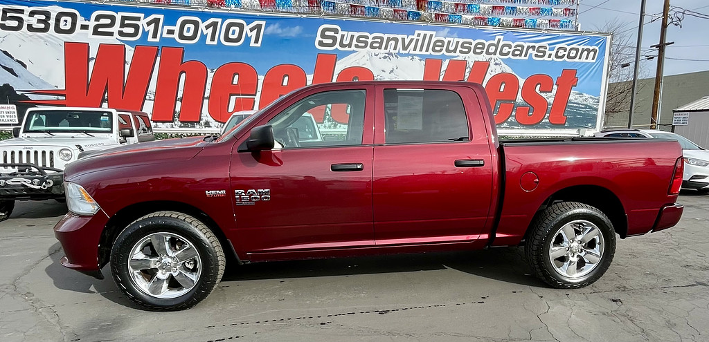 2019 RAM 1500 Classic Crew Cab Located at Wheels West light-box-slides