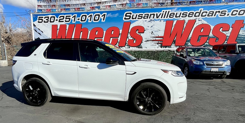 2022 Land Rover Discovery Sport Located at Wheels West light-box-slides