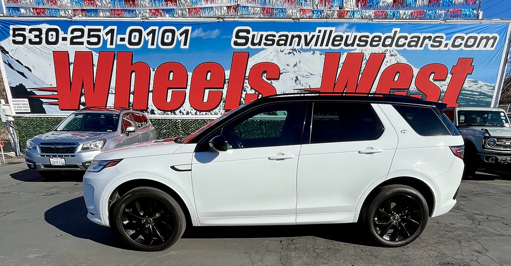 2022 Land Rover Discovery Sport Located at Wheels West light-box-slides