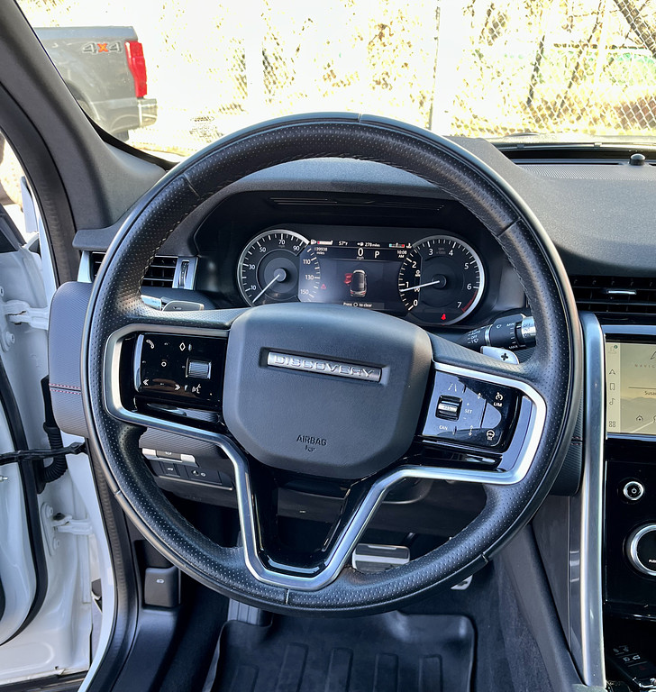 2022 Land Rover Discovery Sport Located at Wheels West light-box-slides