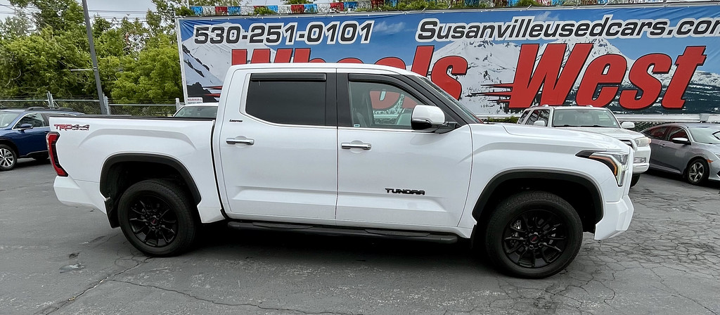 2022 Toyota Tundra Crew Max 4WD Located at Wheels West light-box-slides