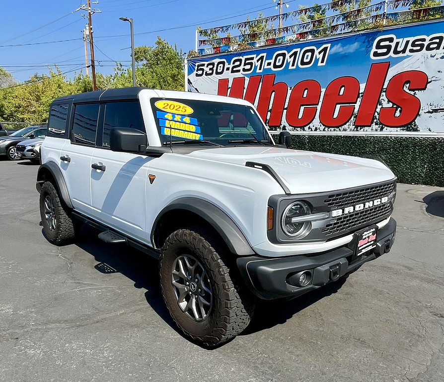2025 Ford Bronco Located at Wheels West light-box-slides