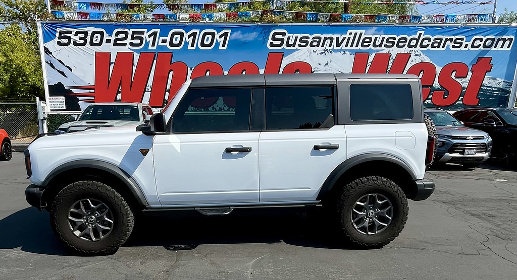 2025 Ford Bronco Located at Wheels West light-box-slides