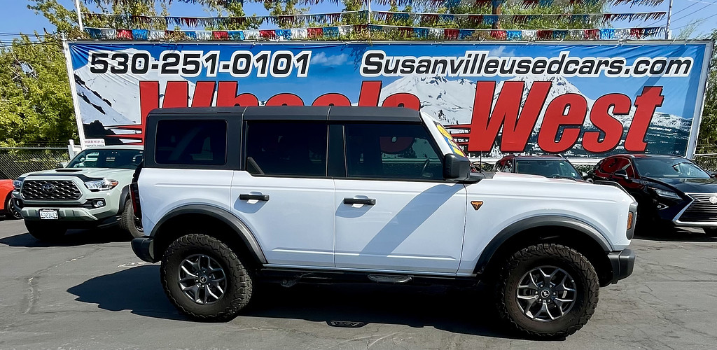 2025 Ford Bronco Located at Wheels West light-box-slides