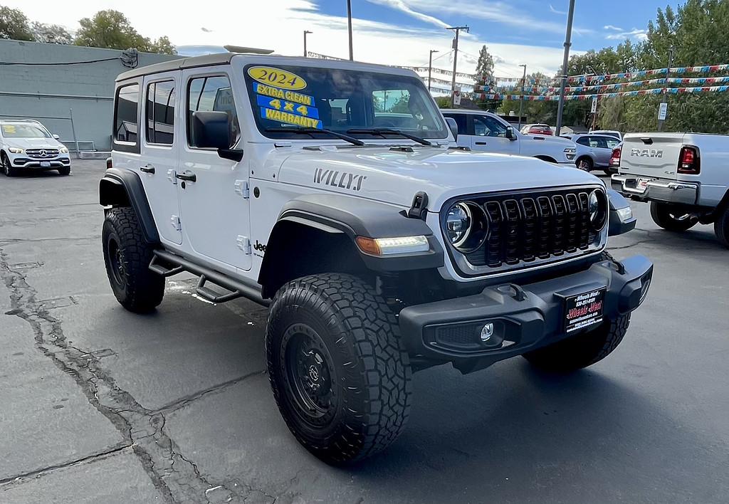 2024 Jeep Wrangler Located at Wheels West light-box-slides