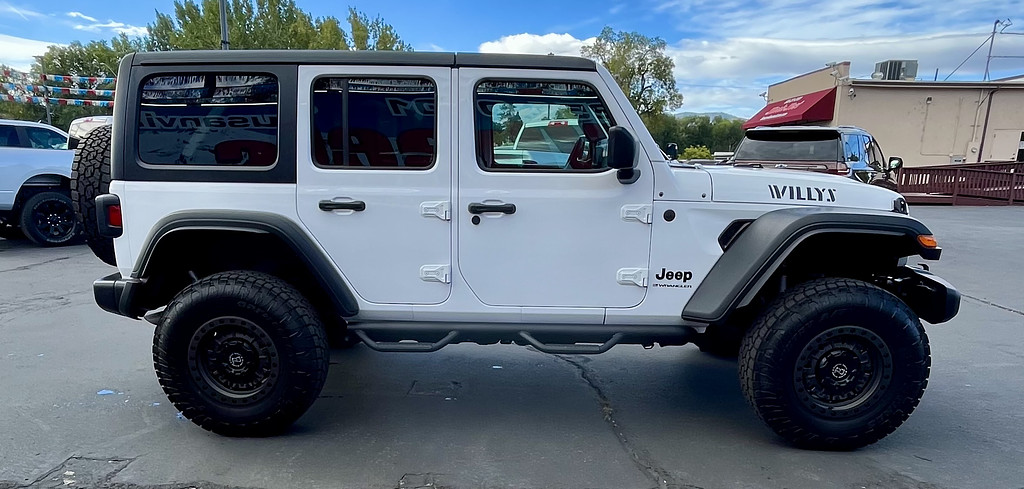2024 Jeep Wrangler Located at Wheels West light-box-slides