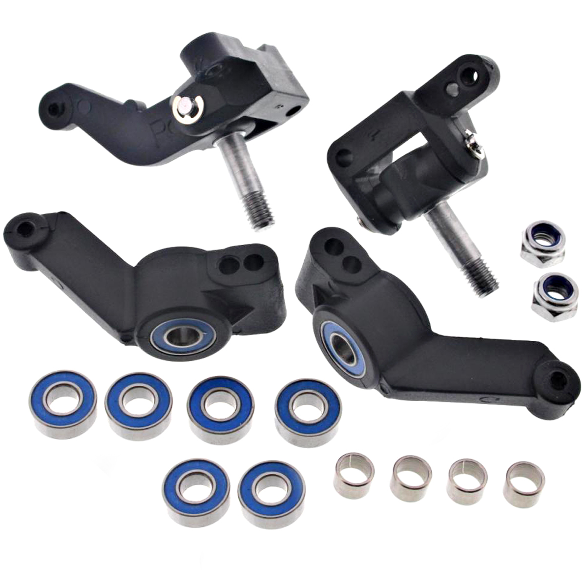 Traxxas Nitro Rustler 2.5 * AXLE CARRIERS, STEERING BLOCKS, SPINDLES & BEARINGS 700118747513 eBay