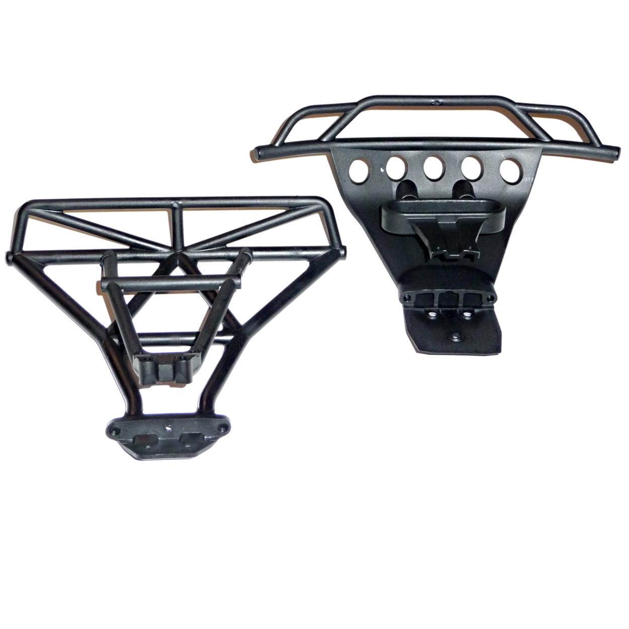 Traxxas 1/10 Slash 4x4 VXL * FRONT & REAR BUMPERS WITH MOUNTS * Skid