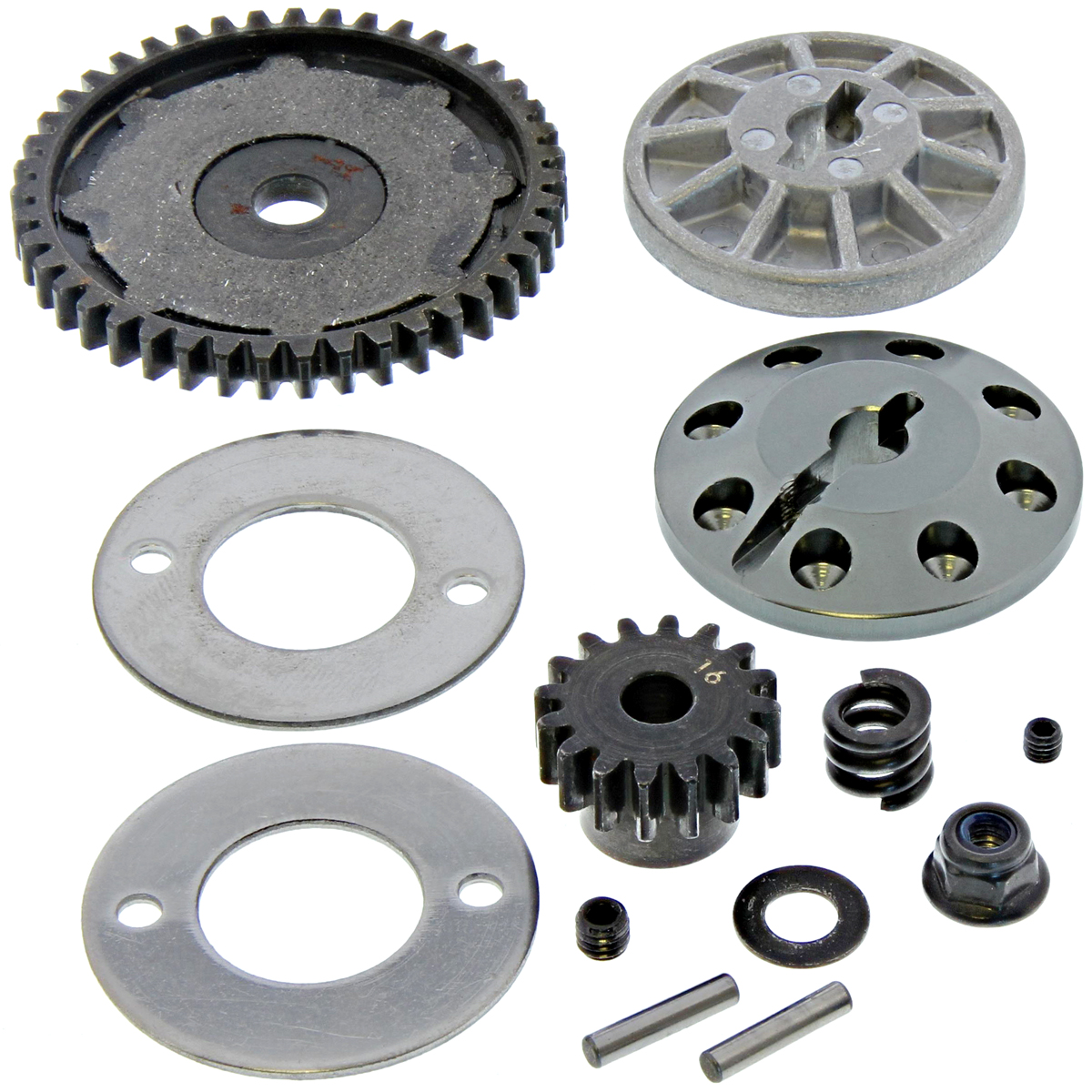 HPI 1/8 Savage XL Flux * 43T METAL SPUR GEAR, SLIPPER CLUTCH & PINION
