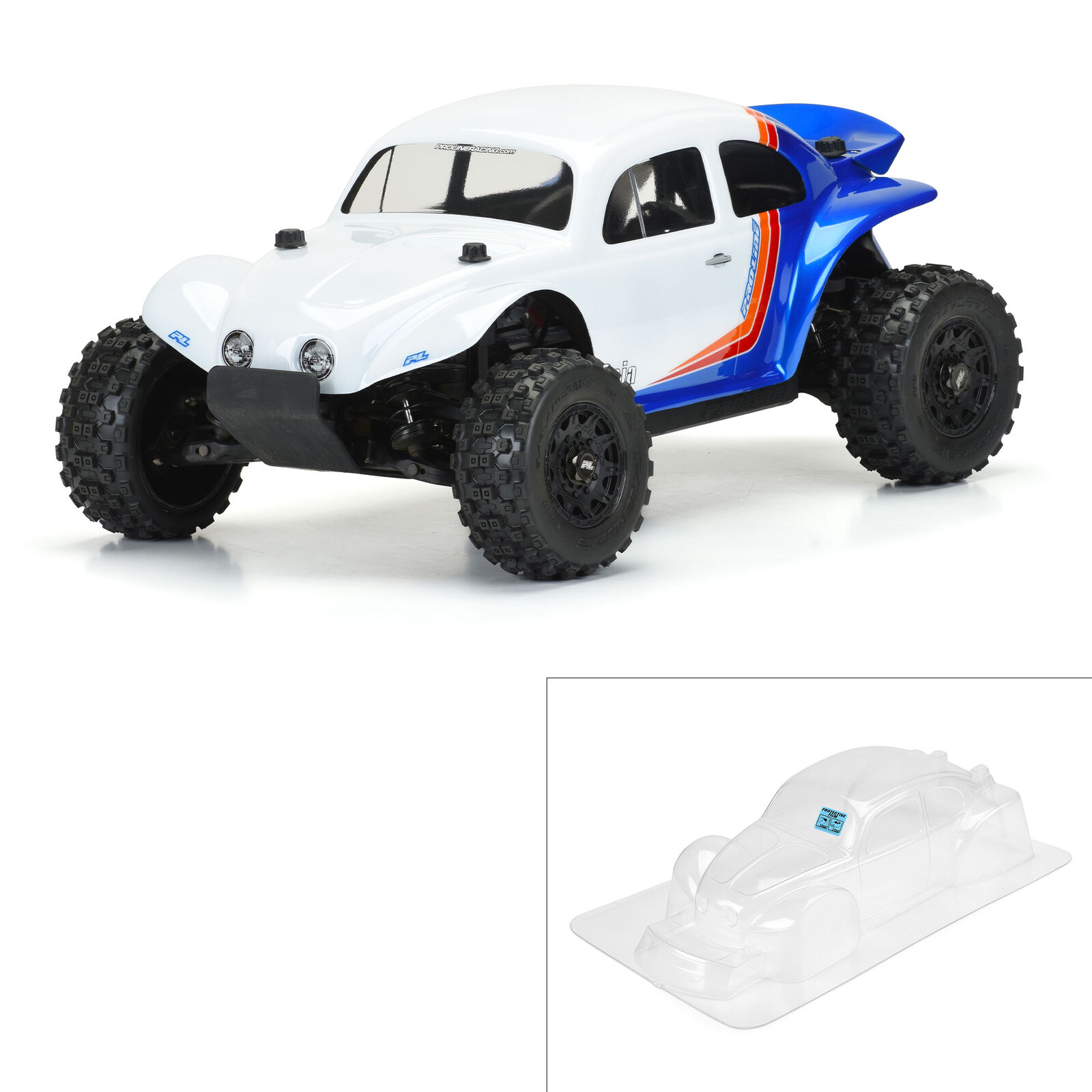 Pro-Line 3238-62 - Short Course VW Baja Bug 1/10 Clear Body