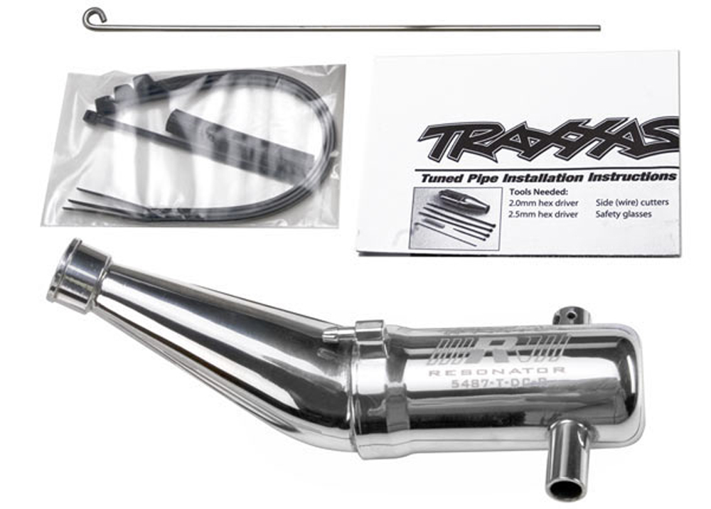 Traxxas 1/10 T-Maxx 2.5 * TUNED EXHAUST PIPE RESONATOR * 5487 | eBay