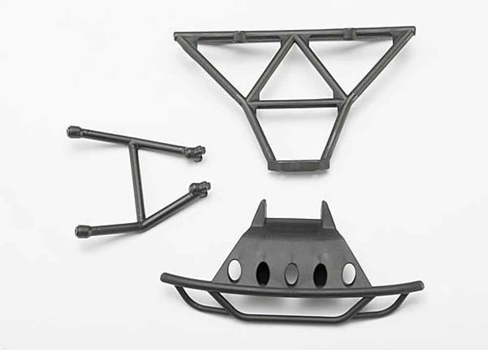 Traxxas 1/16 Mini Slash 4x4 * FRONT & REAR SKID PLATES, BUMPER & BODY