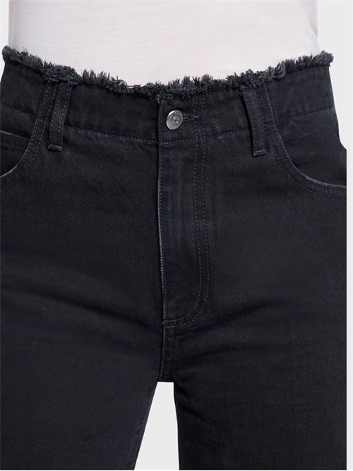 Five pocket flared jeans with fringed waist ANTONELLI FIRENZE | M8158138C999