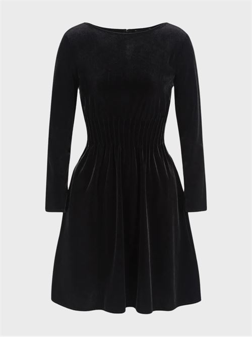 Abito svasato in ciniglia con nervature EMPORIO ARMANI | 6D2A6A2JVZZ0999