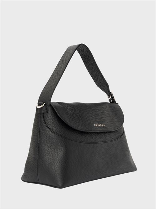 Nana Soft shoulder bag in textured leather with shoulder strap ORCIANI | B02176SOFNER