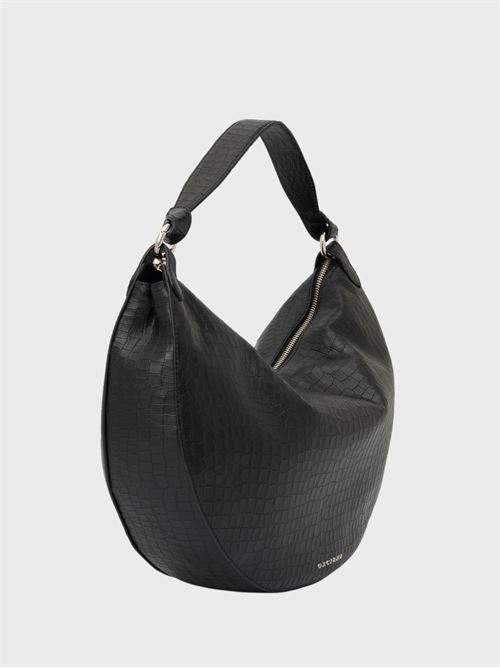 Dumpling L shoulder bag in croco print nappa ORCIANI | B02184CCNNER