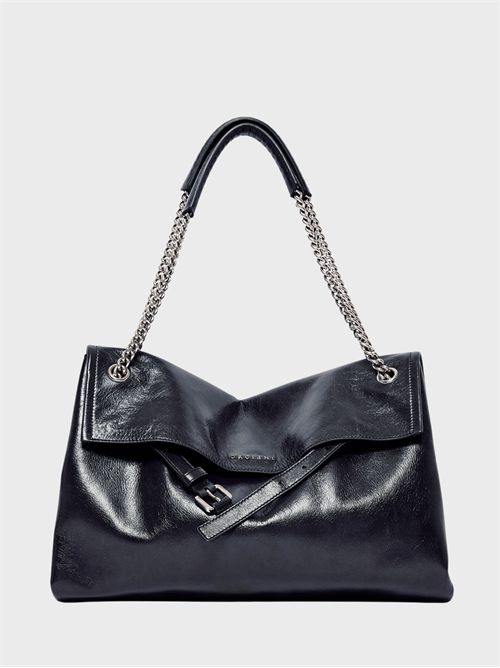 Borsa Venus Gotham Media a spalla in pelle lucida ORCIANI | B02212GOTNER