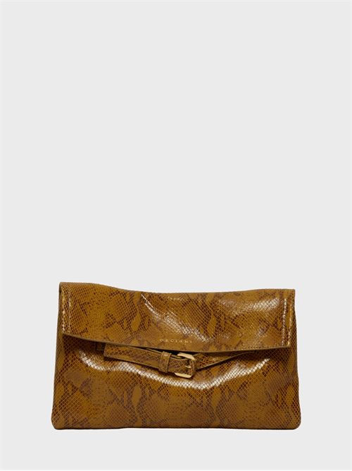Borsa Venus Clutch Exotic in pelle effetto pitone ORCIANI | B02213EXOMIE