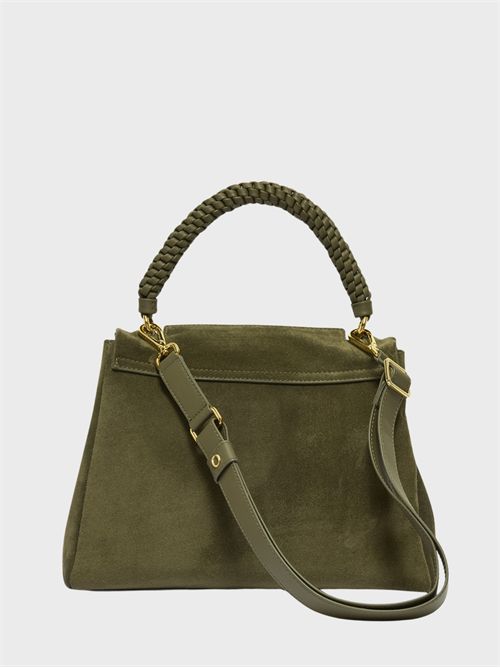 Borsa Sveva Peach Media in suede con tracolla ORCIANI | BT2006PEOBOS