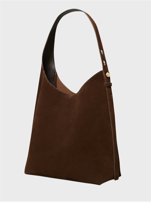 Borsa hobo in suede con tracolla regolabile TORY BURCH | 175320201