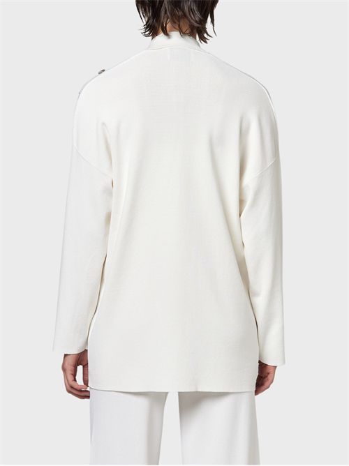 Single-breasted viscose blazer with embellishments ALPHA STUDIO | AD6255NR2003