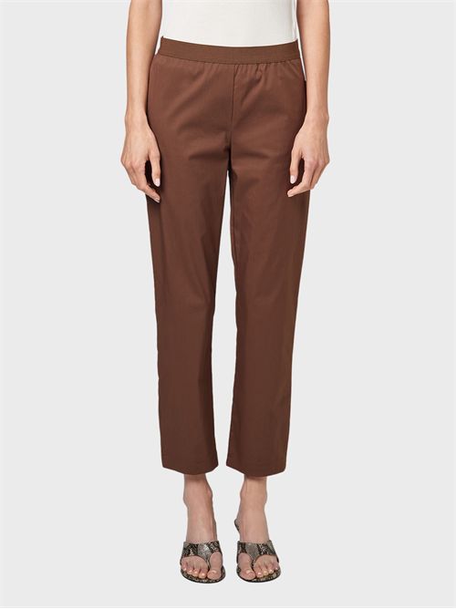 Cigarette pants in cotton fabric ALPHA STUDIO | AD6480Q2009