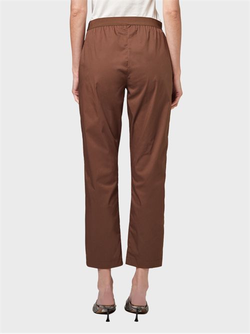 Cigarette pants in cotton fabric ALPHA STUDIO | AD6480Q2009