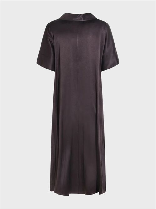 Abito midi con scollo a V e colletto ANTONELLI FIRENZE | L6579Q794576
