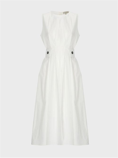 Abito midi in cotone senza maniche con bottoni ANTONELLI FIRENZE | Q6723135B020