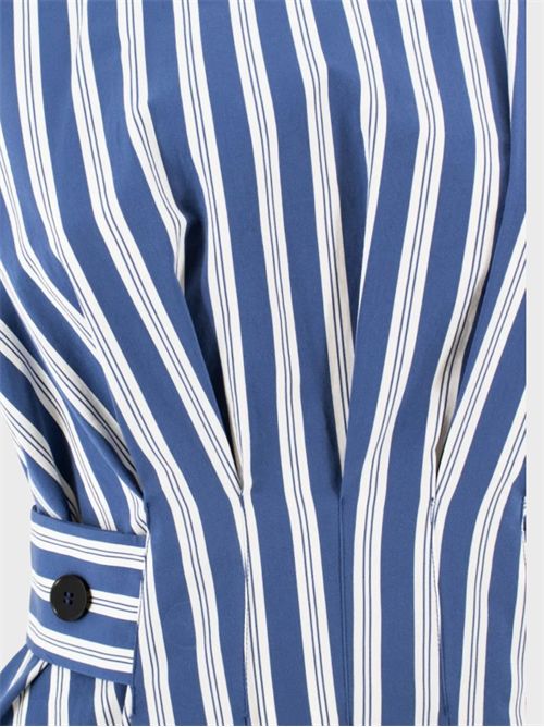 Abito midi a righe in cotone senza maniche ANTONELLI FIRENZE | Q6723694B710