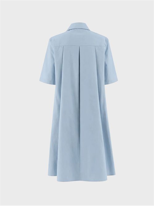 Abito midi in cotone A-shape con colletto ANTONELLI FIRENZE | Q6795135B702