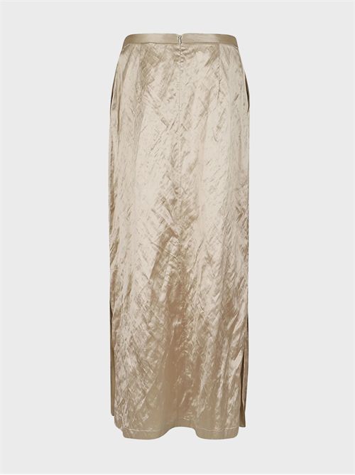 Gonna lunga tubino con texture stropicciata ANTONELLI FIRENZE | Q9889686B120