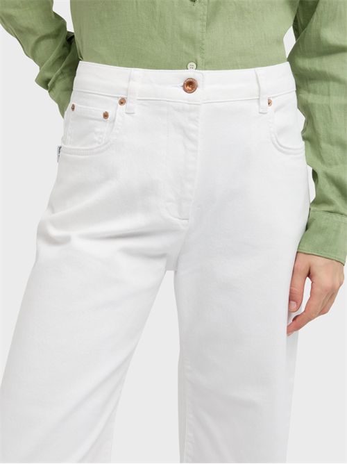 High-waist cotton denim jeans ASPESI | 0119D03485071