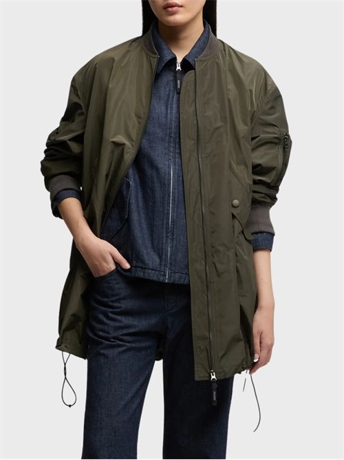 Over Bomber Jacket in Technical Polyester ASPESI | N622P00801237