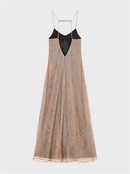 tulle ricamo fiore lurex EMPORIO ARMANI | EW004316TE20132M3016