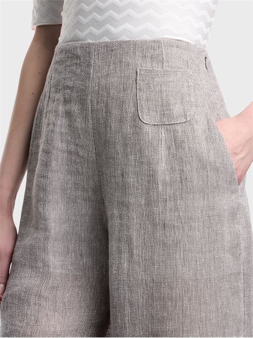 garza di lino EMPORIO ARMANI | EW004373TE19538U8157